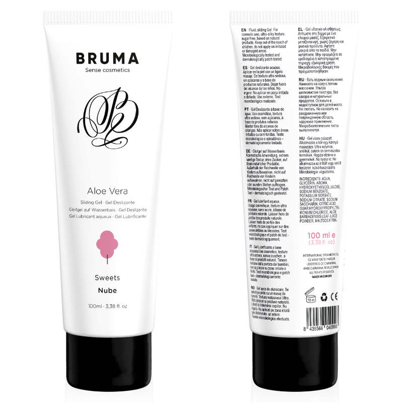 Gel Scorrevole Aloe Vera Gusto Dolci 100 Ml