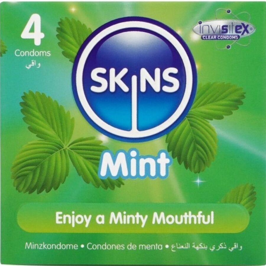 Mint Premium Kondome Packung 4