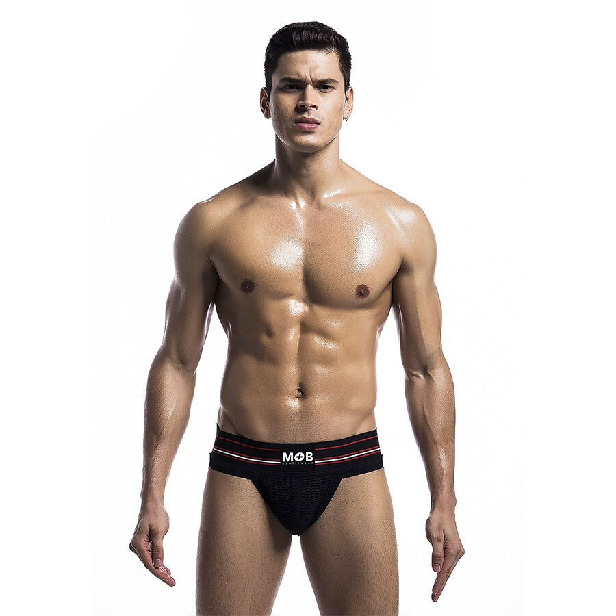 Vue 1 de Tanga Clasico Negro Talla
