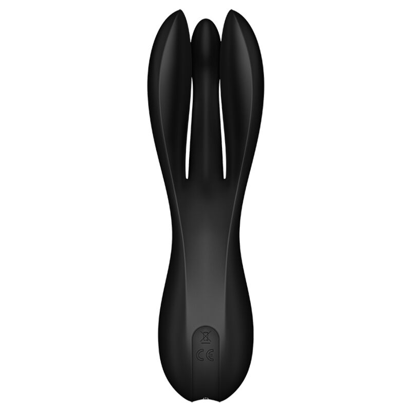 Vue 1 de Satisfyer - Threesome 2 Vibrador Negro
