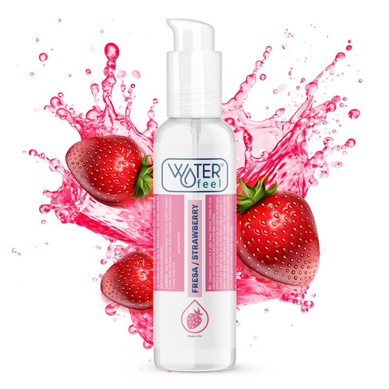Aardbeien Glijmiddel Op Waterbasis 175 Ml