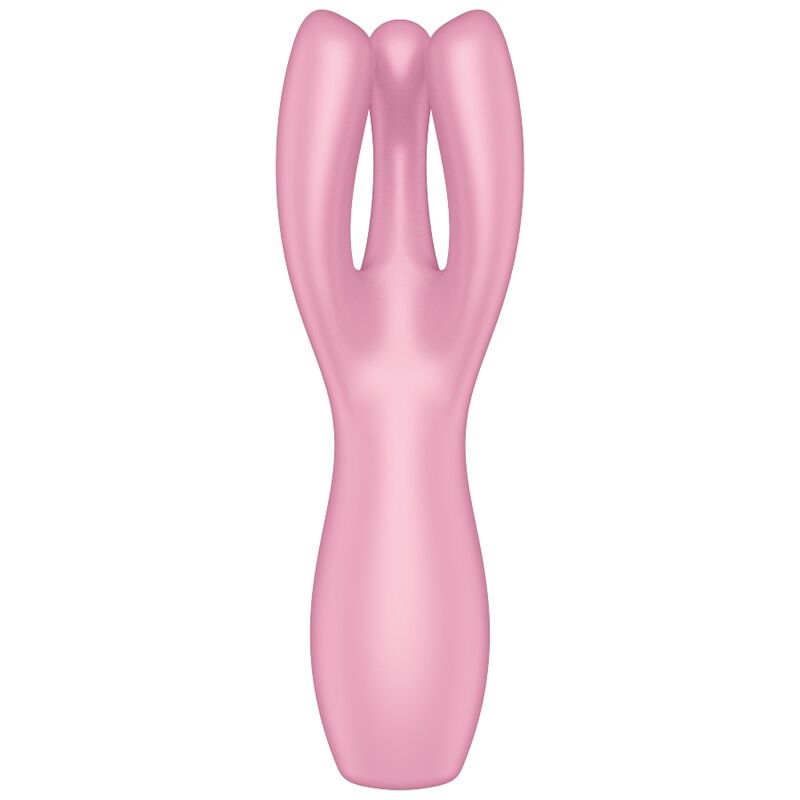 Weergave 2 van Satisfyer - Threesome 3 Vibrador Verde