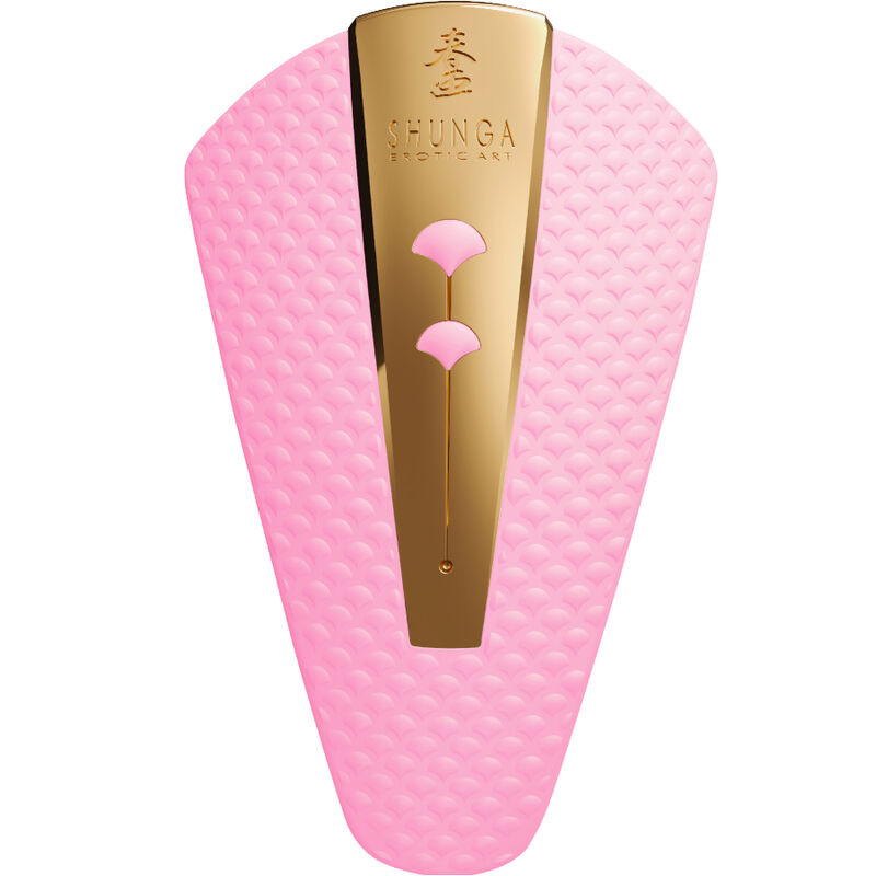 Vista 2 de Shunga - Obi Masajeador Intimo Rosa