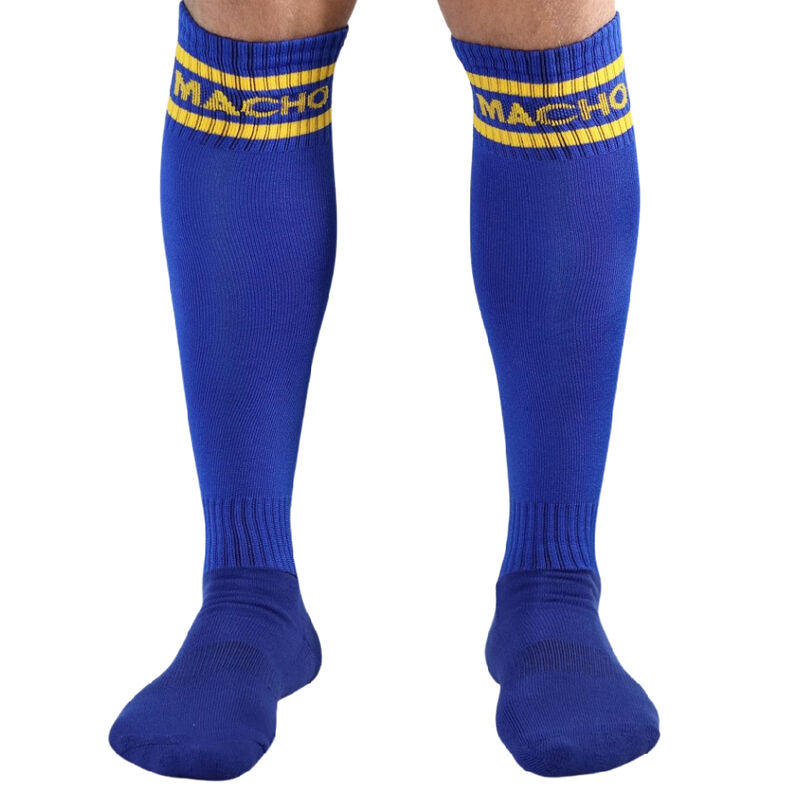 View 2 of Macho - Calcetines Largos Talla Unica Rojo