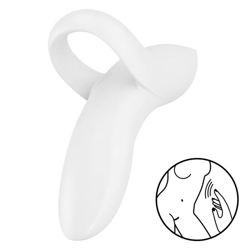 Ansicht 3 von Satisfyer - Bold Lover Dedal Vibrador Blanco