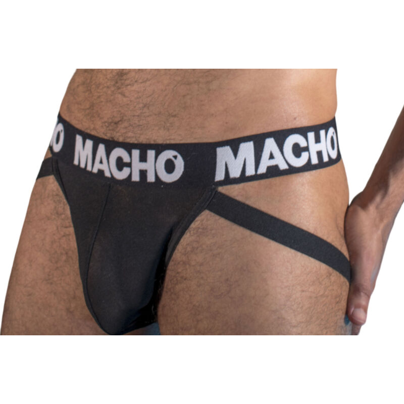 Vue 4 de Macho - Mx25Nn Jock Negro