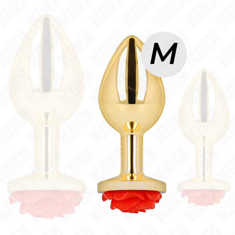 Ansicht 5 von Kink - Plug Anal Gold Rose Rot Grösse M