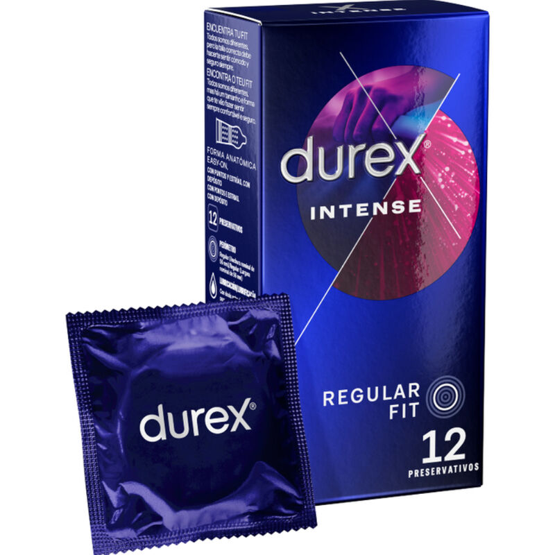 Vista 6 de Durex - Intense Orgasmic 12 Unidades