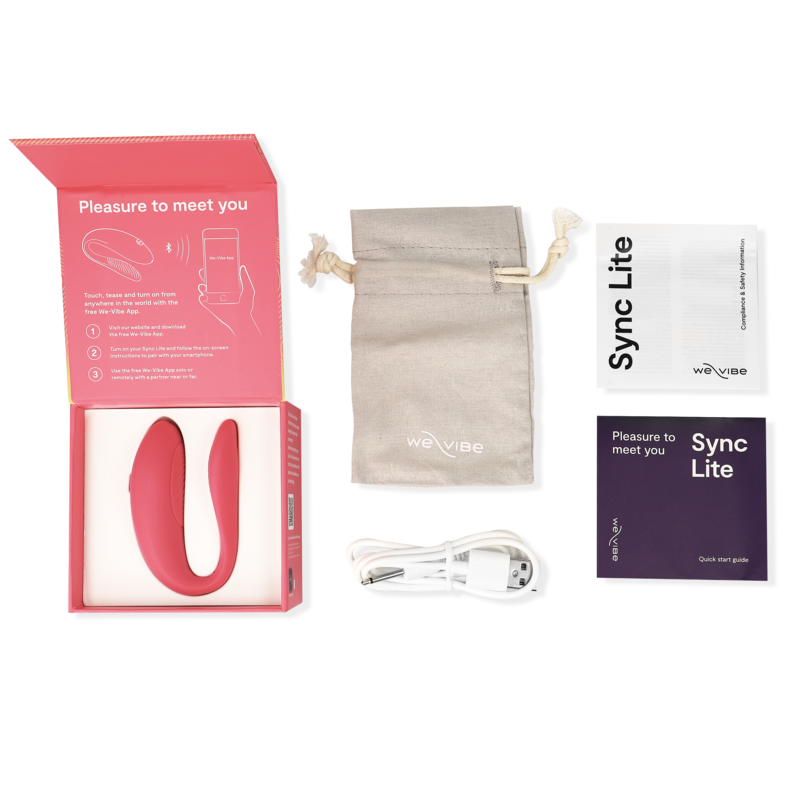 Vista 7 di Sync Lite Estimulador Clitoris Rosa