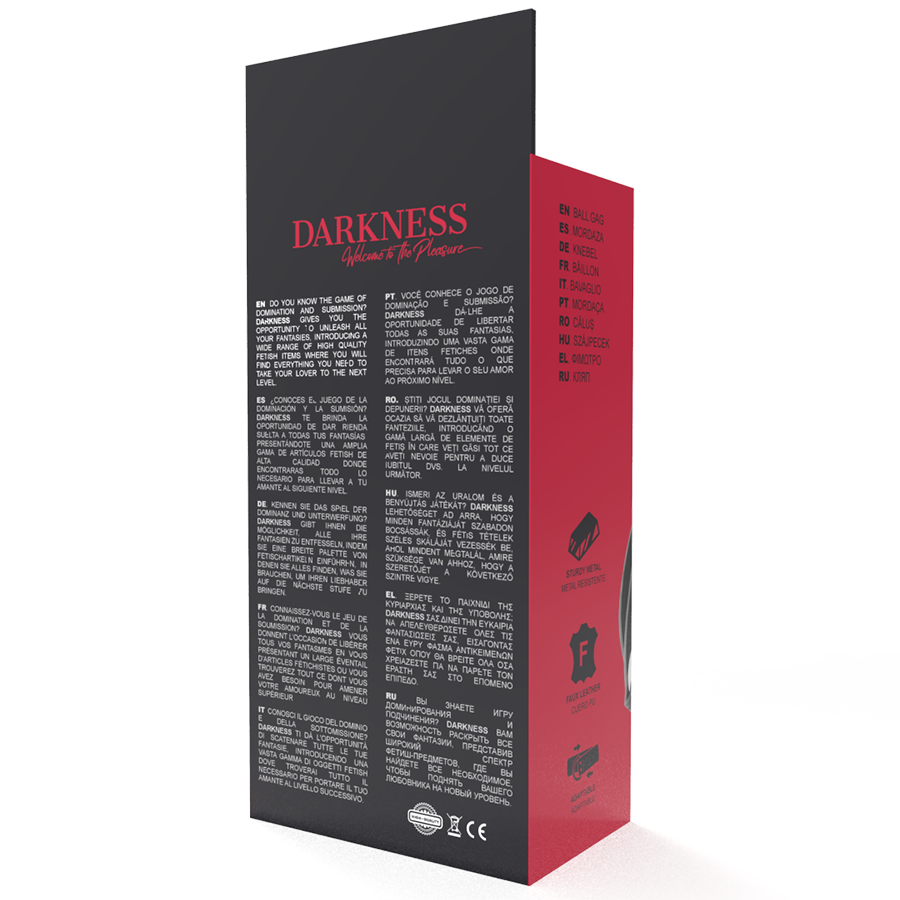Vista 7 de Darkness - Mordaza Bola Negra