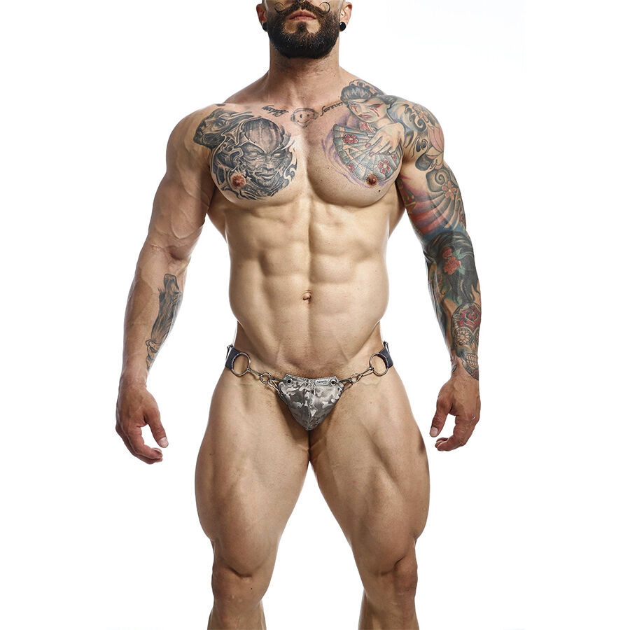 Weergave 8 van Dngeon Snap Jockstrap Grijs One Size