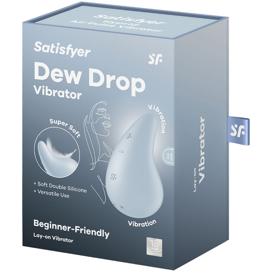 Ansicht 10 von Satisfyer - Dew Drop Vibrador Lay-On Blanco